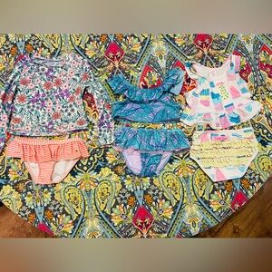 Assorted swim bundle. 2 3ts and one 4t that runs small and fits like a 3t